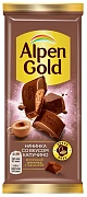 Шоколад молочный Alpen Gold со вкусом капучино, 80г