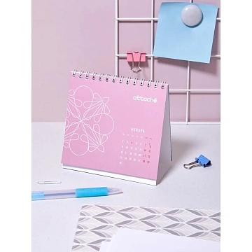 Календарь-домик настольный 2026 Attache, Орнамент, 120х110
