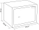 Сейф Cactus CS-SF-K25 250x350x250мм, ключевой