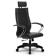 Кресло офисное Метта B 2b 34P/K116, экокожа, черная, крестовина пластик 17831
