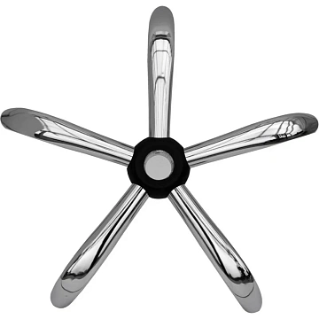 Крестовина для кресла диам. 600 мм. хром, с накладкой-кожух