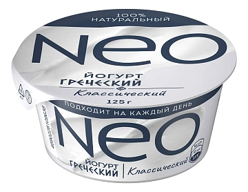 Йогурт Neo Греческий классический 2%, 125г