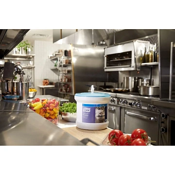 Протирочная бумага Tellus (tork) Reflex M4, с центральной вытяжкой, 771 лист, 35х19,8см, белая, 120000