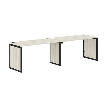 Стол 2-х местный XQPWST 2870 Сосна Эдмонт/Антрацит 2800х700х750 XTEN-QP