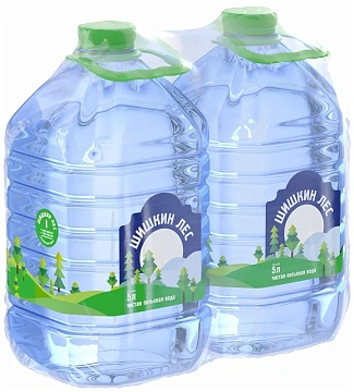 Вода Шишкин лес питьевая негазированная, 5л x 2 шт
