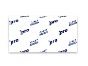 Бумажные полотенца Protissue C447 листовые, белые, W-сложения, 150шт, 2 слоя