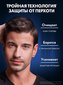 Шампунь Клиар Men Акс аромат против перхоти, 380мл