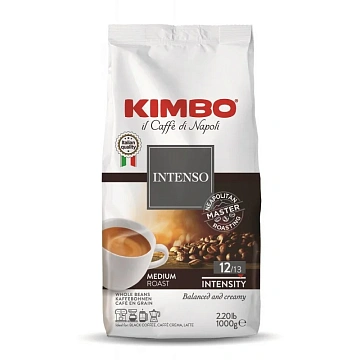 Кофе Kimbo Intenso в зернах, 1кг