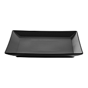 Блюдо Metro Professional Macario 21см, черное, 6шт/уп