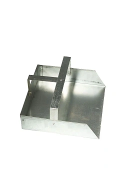 Совок дворницкий 310х310х80мм, Т-образная ручка