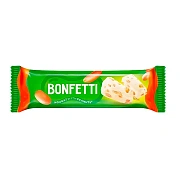 Батончик Bonfetti ванильная нуга с арахисом, 25г
