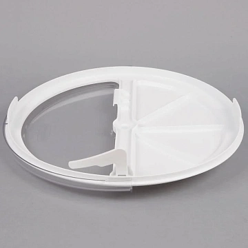 Крышка для мусорного контейнера Rubbermaid Brute 121.1л, поворотная, белая, FG9G7800WHT