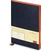 Ежедневник недатированный А5 Mercury темно-синий Navy 272 стр. 3-435/04