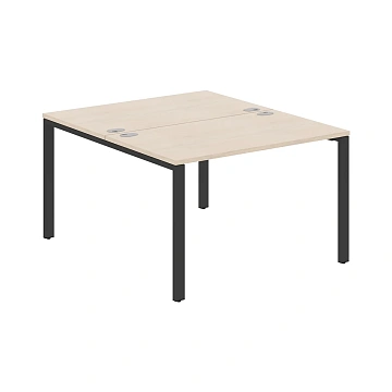 Стол 2-х местный XS6WST 1214 Бук Тиара/Антрацит 1200х1406х750 XTEN-S60
