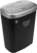Шредер Fellowes PowerShred 53С черный/серый (секр.P-4) фрагменты 10лист. 23лтр. скрепки скобы пл.кар