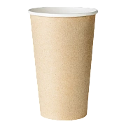Стакан одноразовый Rioba крафт, картонный, 450мл, 50шт