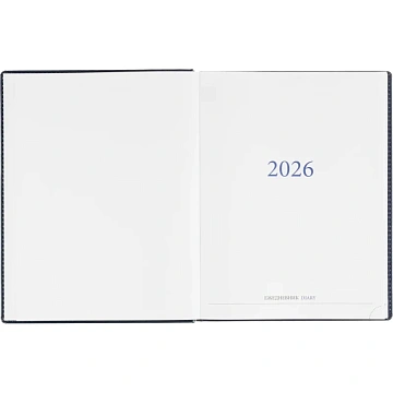 Ежедневник датированный 2026, синий,А4, 210х265 мм,336 стр, АТТАСНЕ Agenda