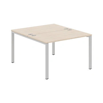 Стол 2-х местный XS6WST 1214 Бук Тиара/Серый 1200х1406х750 XTEN-S60