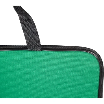 Папка-портфель А4ручка из тесьмызеленый/1Ш421_6265