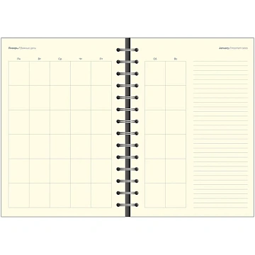 Ежедневник недатированный Fluid Attache Selection фиолет. 140х200 мм,192с