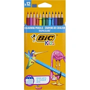 Карандаши цветные BIC 'Tropicolors', 12 цветов, шестигранные, 83256610