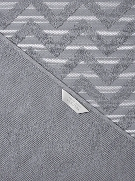 Полотенце Verossa Relax графит махровое 480г, 70 x 140г