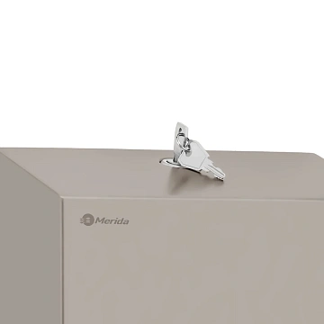Диспенсер для туалетной бумаги в рулонах Merida Stella R BSA203.R, Anti Finger, металлический, Мини