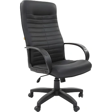 Кресло VT_Chairman 480 LT кожзам черный