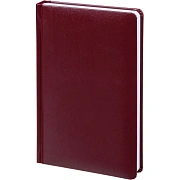 Ежедневник недатированный Attache А5, 160л, 138x213 мм балакрон, бордо