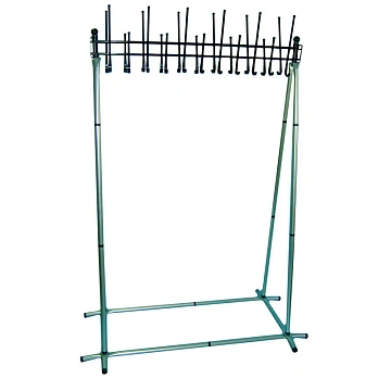 Вешалка TI_гардеробная А-22(Ц) алюм 22 персоны