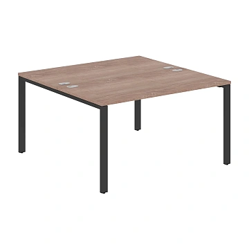 Стол 2-х местный XS6WST 1414 Дуб Сонома/Антрацит 1400х1406х750 XTEN-S60