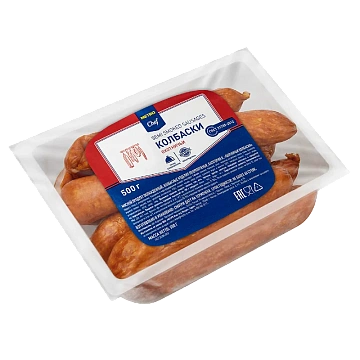 Колбаски Metro Chef Охотничьи полукопченые, 500г