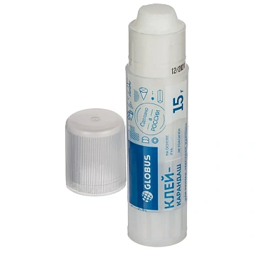 Клей-карандаш 15г Глобус ПВП 1022