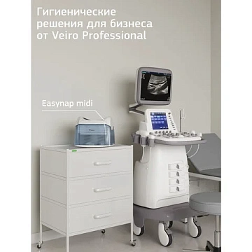 Диспенсерные салфетки Veiro Professional Comfort белые, 16.2х21см, 2 слоя, 220шт