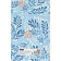 Бизнес-тетрадь А5,80л,7БЦ,клетка, Attache Economy Garden син