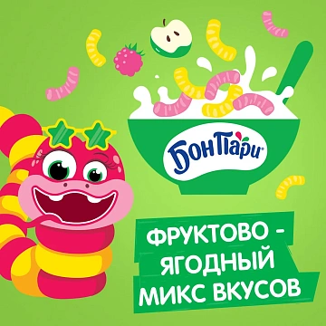 Готовый завтрак Bon Pari Фруттифан змейки, 200г