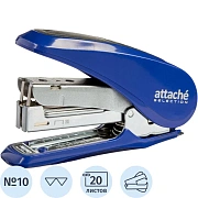 Степлер Attache Selection MSBL1020 (10)  до 20лис,энергосбер,металл,син