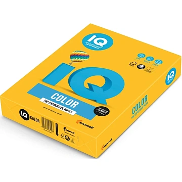 Бумага IQ 'Color intensive' А4, 80г/м2, 500л. (солнечно-желтый)