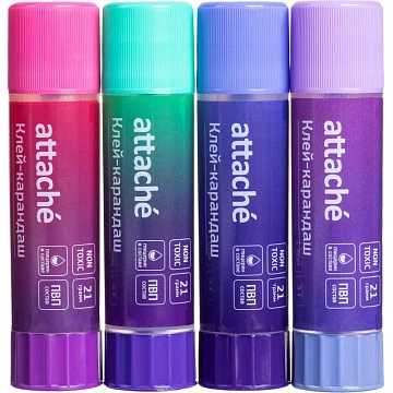 Клей-карандаш 21г Attache градиет