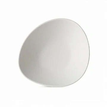 Салатник треугольный Domenik Rock white, 16см