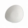 Салатник треугольный Domenik Rock white, 16см