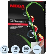 Пленка для ламинирования Promega office А3, 125мкм 100шт/уп.