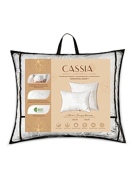Подушка Cassia Айлин с микрогелем, 50 x 70см