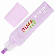 Текстовыделитель STAFF 'EVERYDAY HL-707', ЛАВАНДОВЫЙ, линия 1-5 мм, скошенный наконечник, 152547