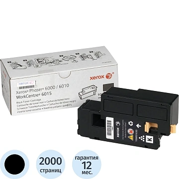 Картридж лазерный Xerox 106R01634 чер. для Ph6000/6010