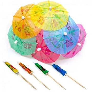 Пика Континентпак Зонтик бамбук, 10см