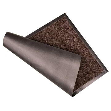 Коврик входной влаговпитывающий 40х60 см коричневый