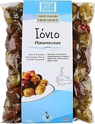 Оливки Just Greece Ионические с апельсином и травами, 500г