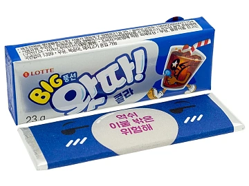 Жевательная резинка Lotte Whatta Cola, 23г