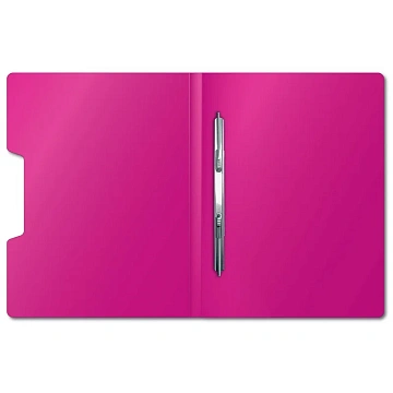 Скоросшиватель пластиковый с пруж.мех. Attache Digital,розовый